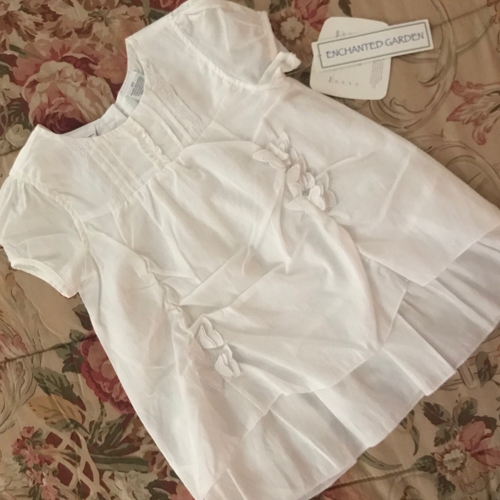 SOLD XP. NEW 2t white dress beach photo birthday